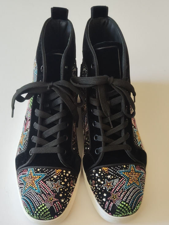 Christian Louboutin Other - CHRISTIAN LOUBOUTIN Paris "Starlight" High-Top Men's Sneakers Size 9 US 42
